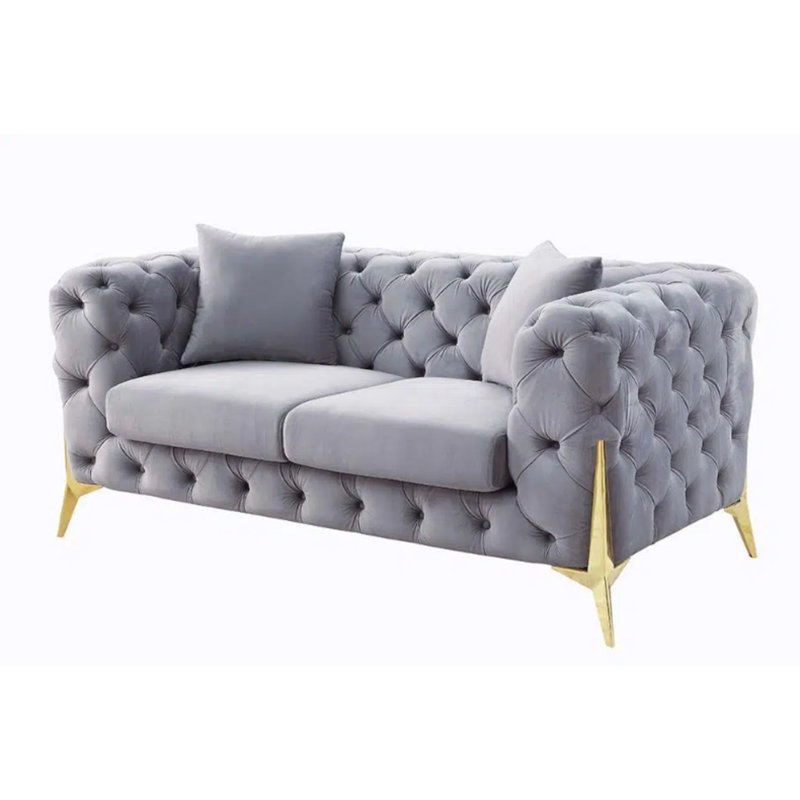 Canapé 2 places Finky, H 30 po x l 68,8 po x P 29,6 po