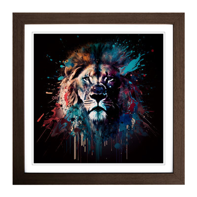 Lion - Framed Print