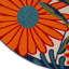 Tapis intérieur / extérieur multicolore à motif floral Alaris Aloha-19928004