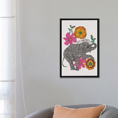 «Get Inspired», impression sur toile tendue