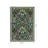 Botanical Bird Floral Rug 5' x 7' for Dining Room, Green Multicolor