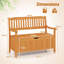 Solid Wood Acacia Outdoor Bench