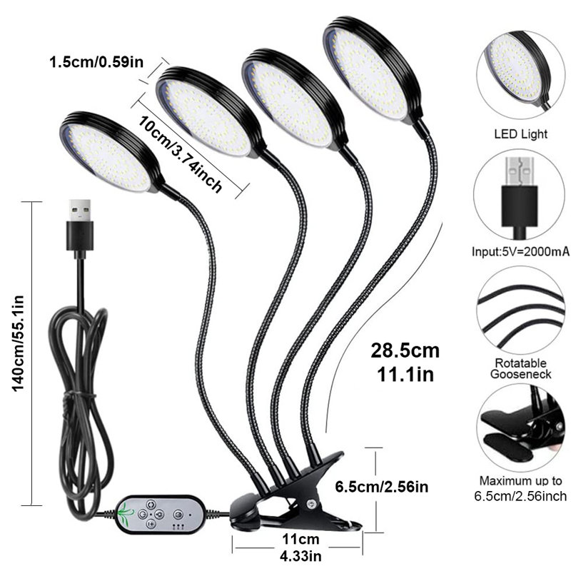 Zhu 5 Grow Light Herbs and Fruits / Vegetables