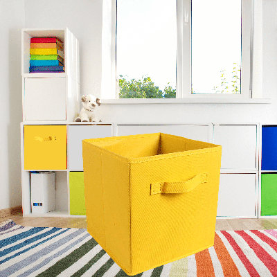 Cube ou bac en tissu pliable