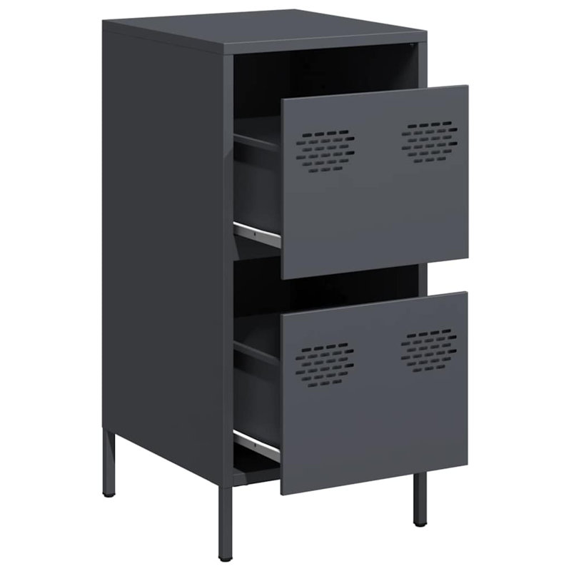 Ameyali End Table, Anthracite