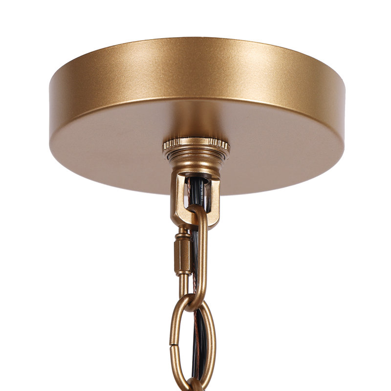 Suspension extérieure à 4 lumières de 14,8 pouces de large