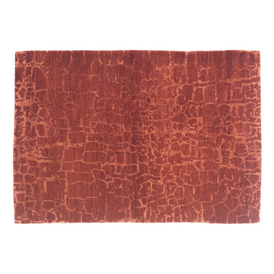 Vincente Wolf Abstract Area Rug in Pink/Red