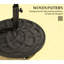 Base de parasol en résine