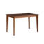 Table rectangulaire moderne et minimaliste pour la salle à manger