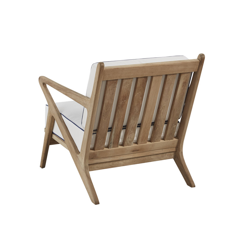 Dugan Outdoor Teak Lounge Chair