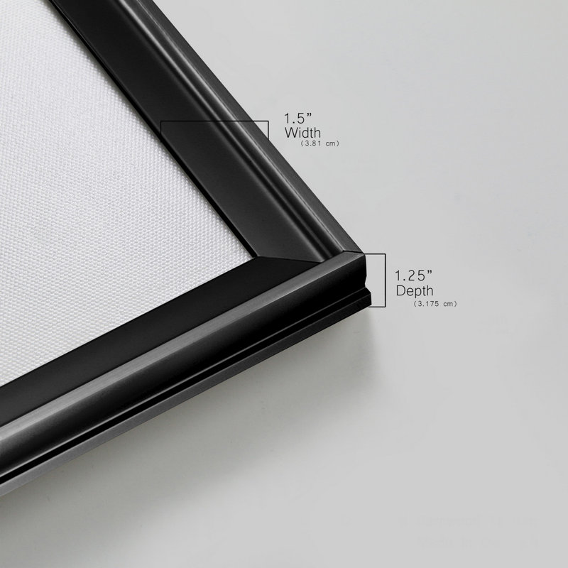 «Manuscript Sampler I», ensemble de 2 encadrements d'art textuel sur toile, H 21 po x l 18,5 po x P 1 po, Cadre noir