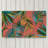 Palm Leaves Pink Outdoor Doormat-96411916
