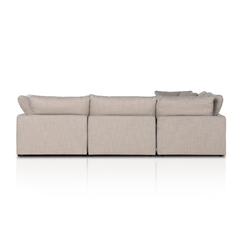 Stevie Modular Sectional, Gibson Wheat Polyester Blend