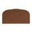 La Costa 36 " W Walnut Solid Wood Standard Drawer Nightstand