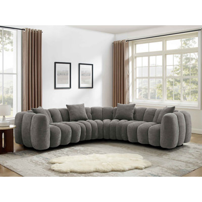 Ollis Minimore Modern Style Winnie L Shape Type2 5S Sofa