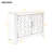 40'' Modern Cabinets With Unique Design Doors With 1 Adjustable Shelves-538833151