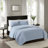 Quebec Blue Reversible 3-Piece Full/Queen Quilt Set-814713750-814712934