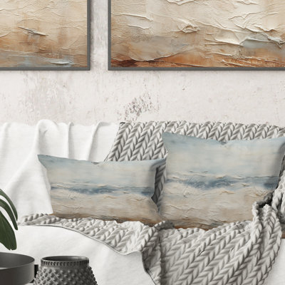 Coussin moderne Modern Coastal