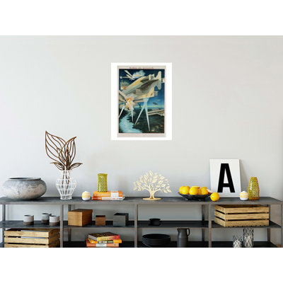 Poster of Russian Biplanes and Zeppelin by Unknown - Giclee Print