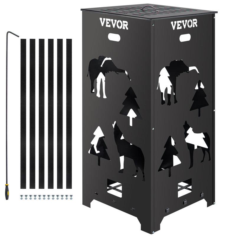 Tonneau avec brûleur Vevor