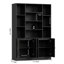 Bibliothèque de rangement H 74,8 po avec 6 tablettes-967248379