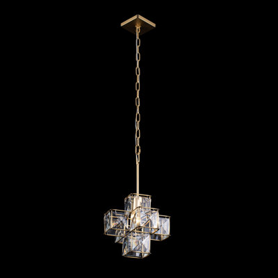 Luminaire suspendu 1 lumière Cubic