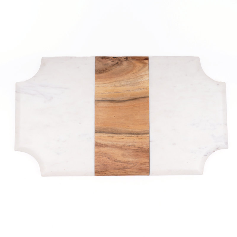 Plateau en marbre Solebury
