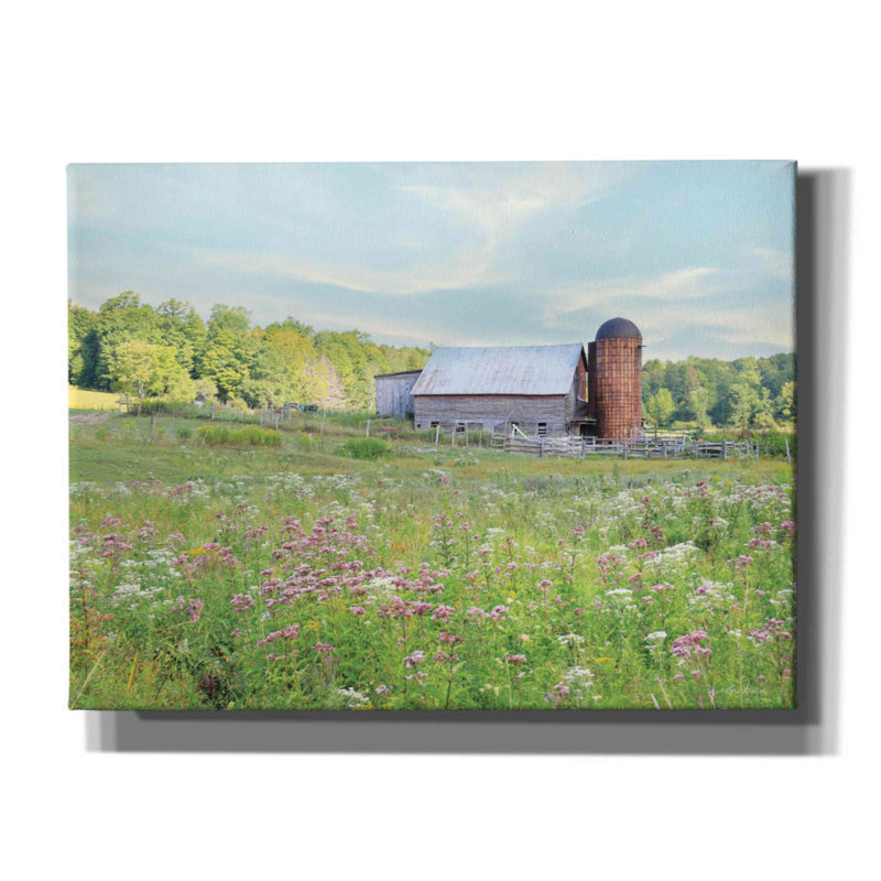 Aliziah «Summer On The Farm» par Lori Deiter, H 12 po x l 16 po x P 0,75 po