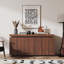 Buffet 4 portes, armoire de rangement décorative