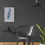 «Blue Heron» par Rachel Caldwell, art mural en verre acrylique-1482874021