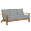 Ashland 73.12" Wide Outdoor Teak Patio Sofa with Cushions-1959347816-1959347829-1951269841