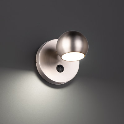 Projecteur à DEL en acier recto-verso