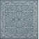 Hagerman Vintage Filigree Textured Weave Teal/Gray Indoor/Outdoor Rug