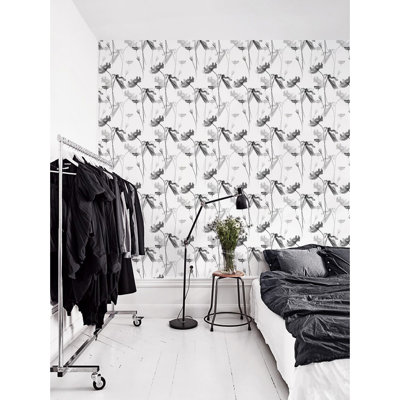 Blacke Matte Mural