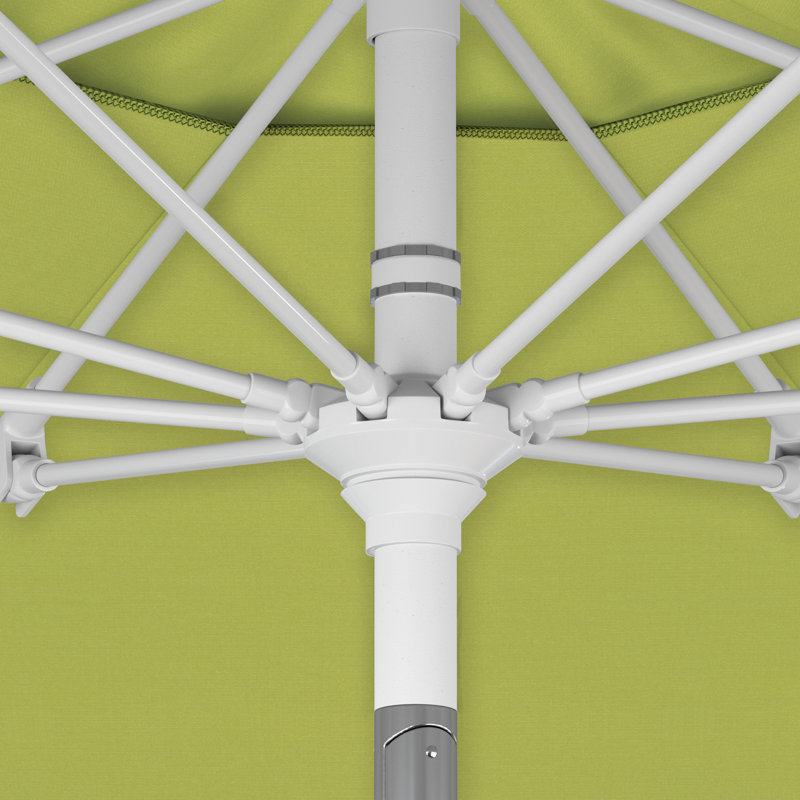 Parasol de marché 108 po Berberia, Toile Sunbrella® perroquet