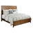 Solid Wood Panel Bed with Headboard & Footboard-520817941