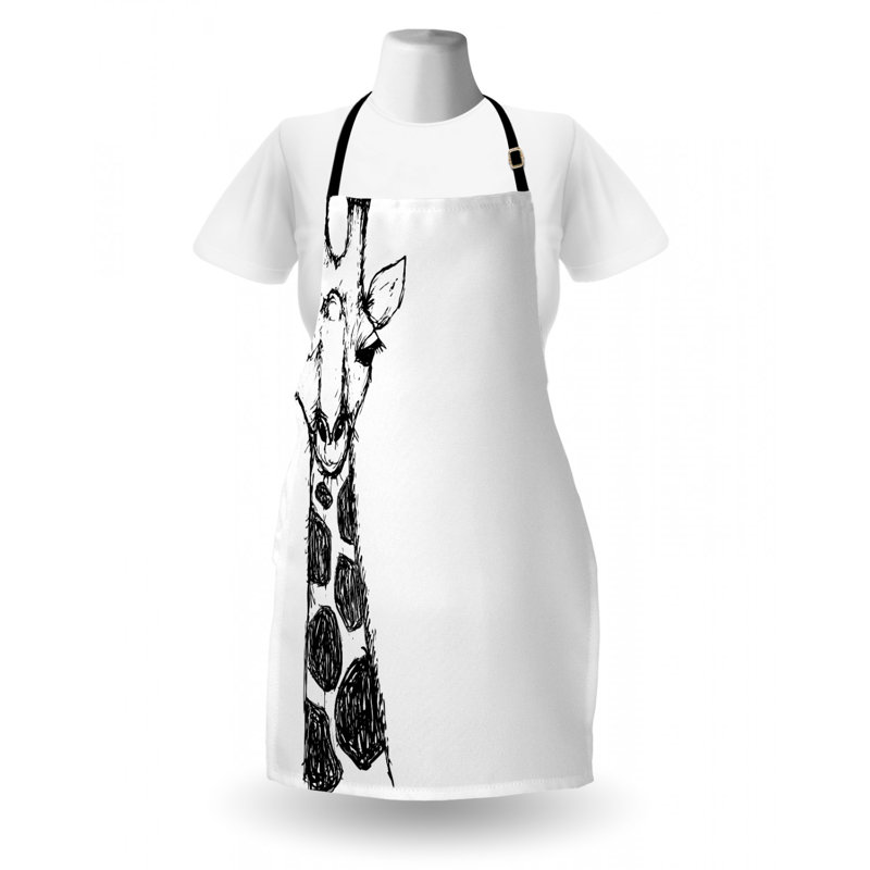 Tablier giraffe safari