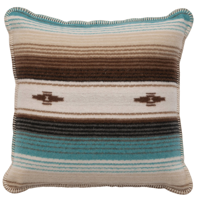 Wooded River Zarape - Coussin décoratif - 20 x 20
