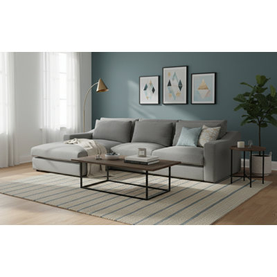3 Seater Sofa & Chaise