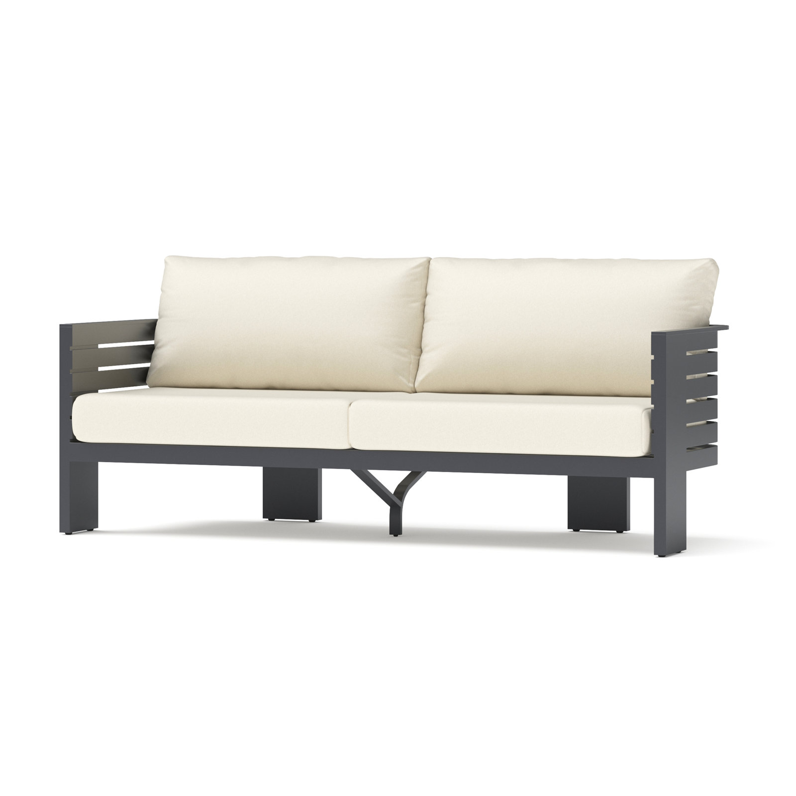 Ari 4-Person Complete Patio Set, Olefin Linen
