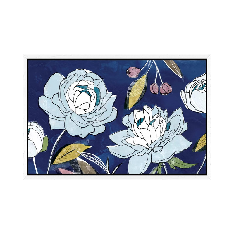 Courtesy I by Isabelle Z - Print on Canvas, 66.04 cm H x 45.72 cm W, White Framed