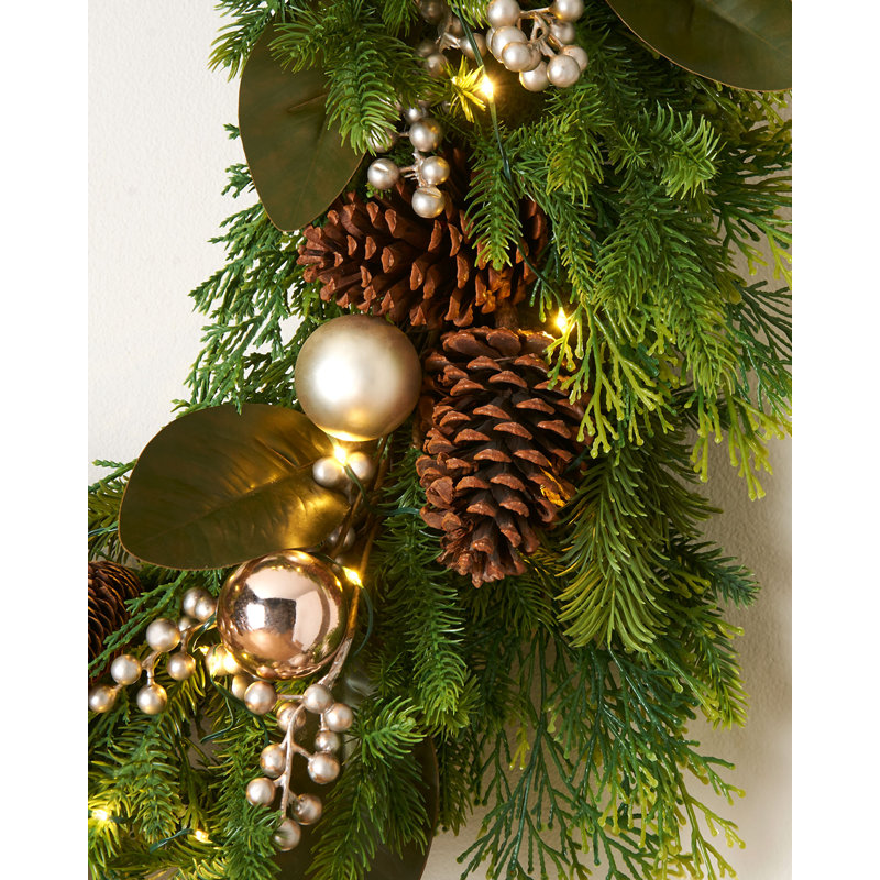 Faux 76cm Wreath