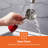Geepas 400W Retrovive Hand Blender Handheld Immersion Blender, Red