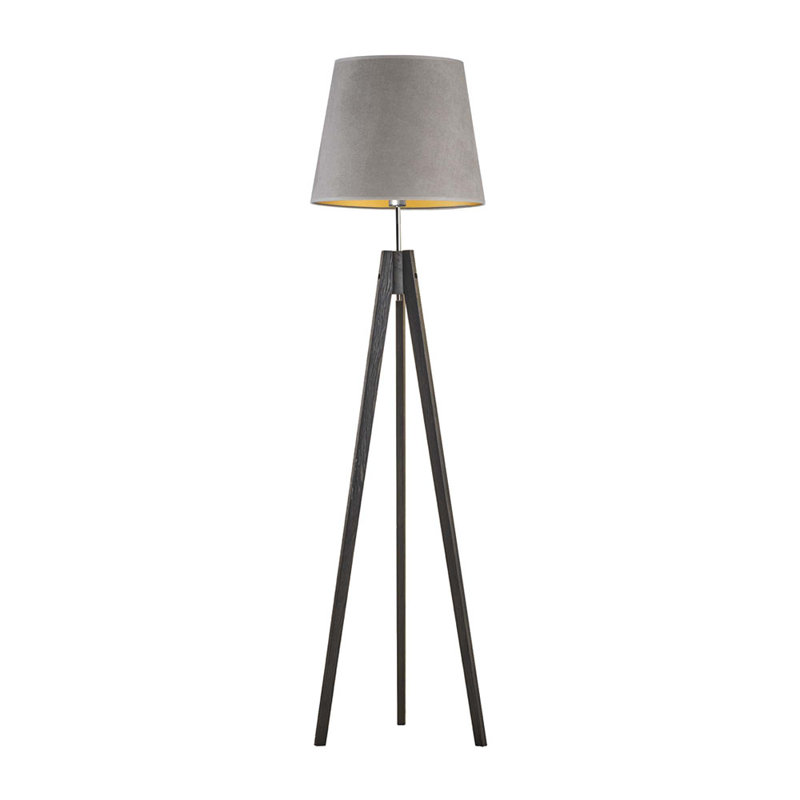 Bianco 149cm Tripod Floor Lamp, Dark Grey, Grey