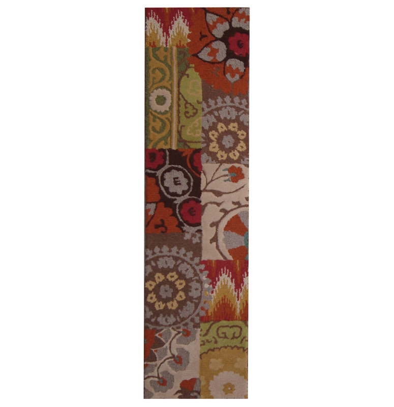 Wool Geometric Indoor Rug