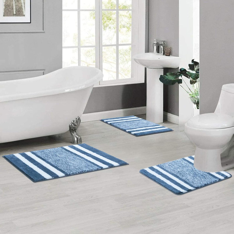 Bath Mat, Blue