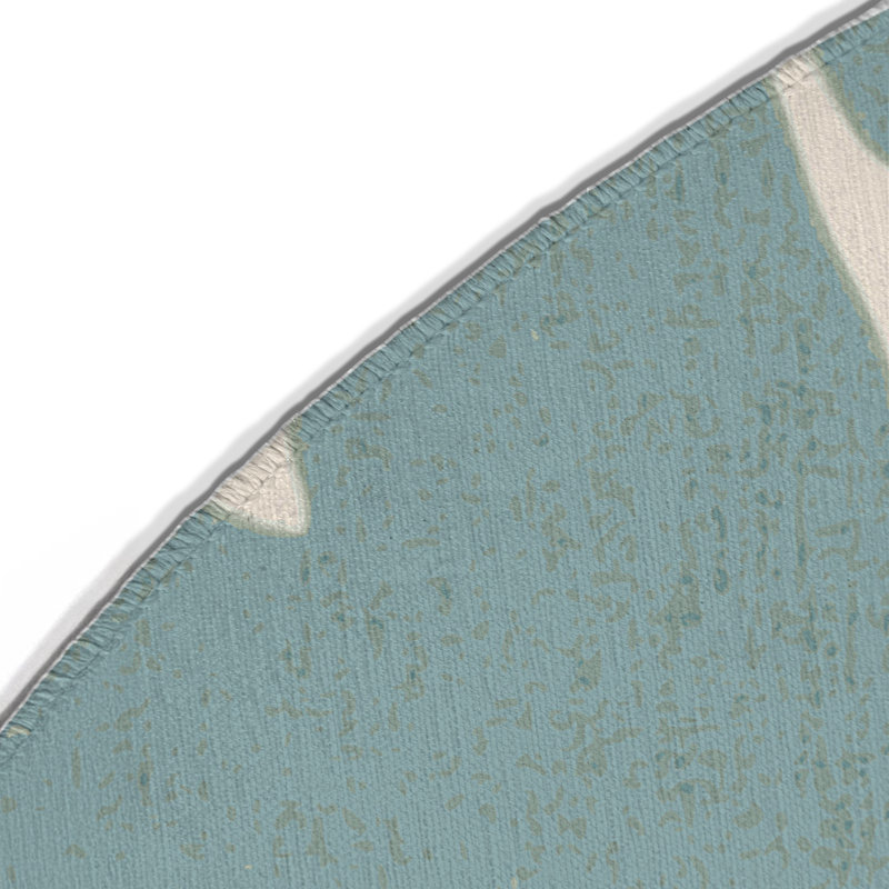 Whispering Meadow Indoor And Outdoor Area Rug, Round 5'