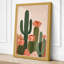 Cacti in Bloom Botanical - Wrapped Canvas-894708198-894708219