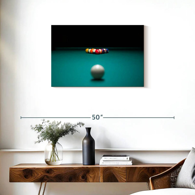 Table de billard Senne, H 20 po x l 30 po