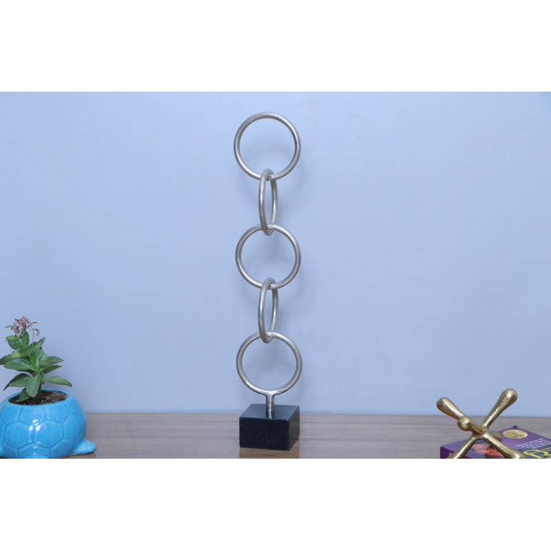 Linked Chain Sculpture